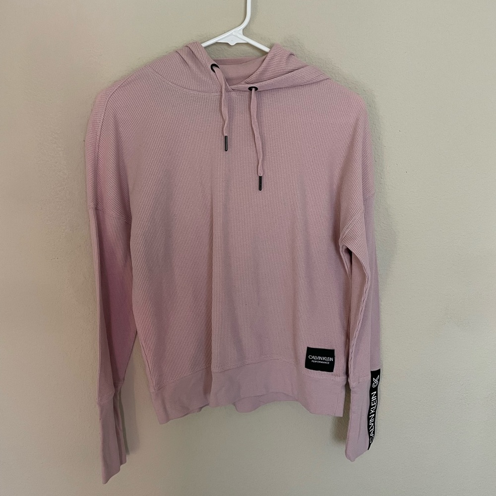 Pink Calvin Klein hoodie!